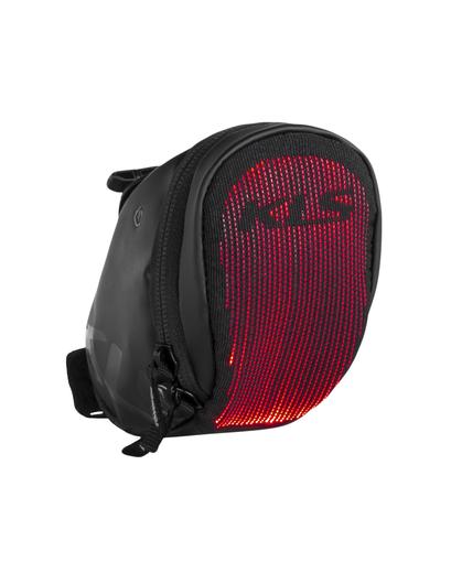 Сумка підсідельна KLS Slopper S з підсвіткою (об'єм 0.4 л)