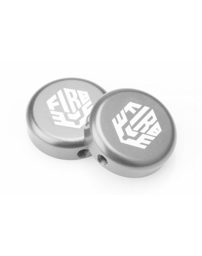Заглушки руля FireEye FE-End Cap сірий