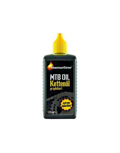 Мастило для ланцюга Hanseline MTB-Oil Kettenoel графітне 125мл