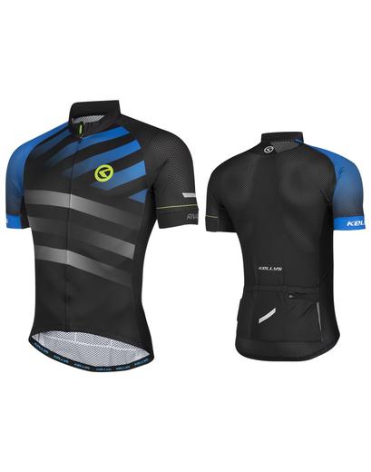 Веломайка з коротким рукавом KLS Rival синій M