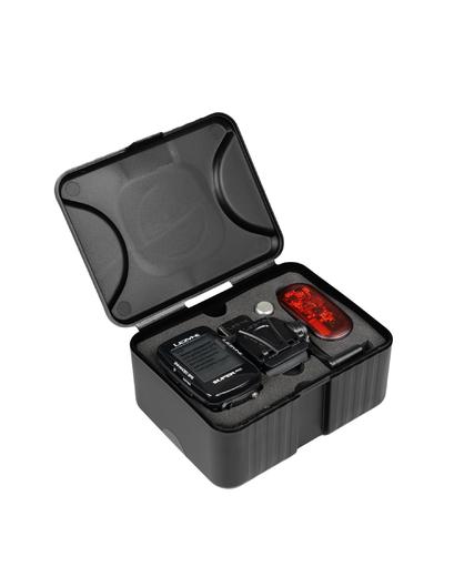 Велокомп'ютер бездротовий Lezyne SUPER PRO GPS USB HRSC чорний