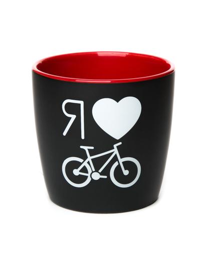 Чашка ONRIDE I Love My Bike деколь чорний/червоний