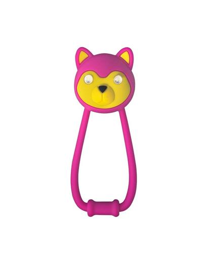 Мигалка передня дитяча KLS Teddy рожевий