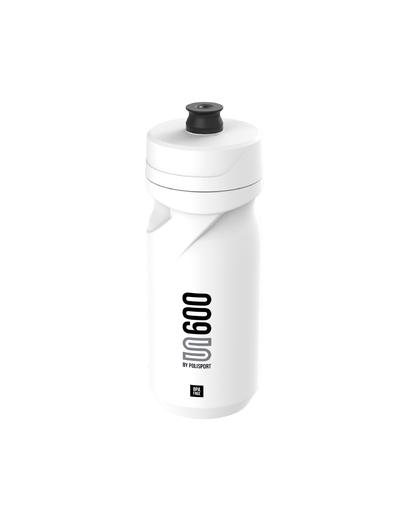 Фляга POLISPORT S600 600мл Білий\Чорний Screw-On Cap