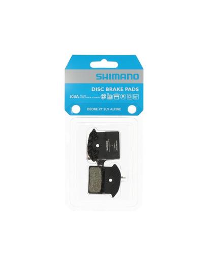 Гальмівні колодки Shimano J03А+радіатор, полімер/resin