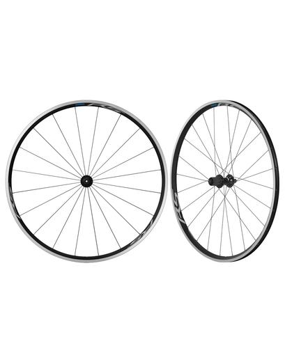 Колеса шосе Shimano WH-RS100-CL 700C 20/24 спиць переднє+заднє чорний