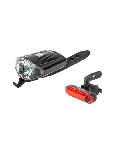 Комплект світла ONRIDE Xeo USB (50 lm, 550 mAh, Micro-USB) + ONRIDE Stripe (10 lm, 90 mAh, Type-C)