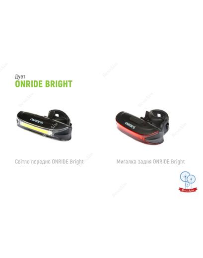 Комплект велосипедного світла Дует ONRIDE BRIGHT