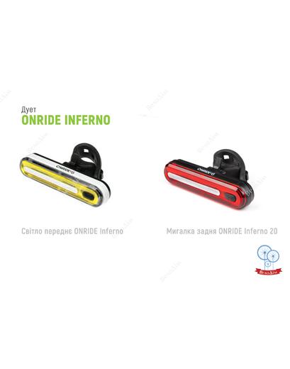 Комплект велосипедного світла Дует ONRIDE INFERNO