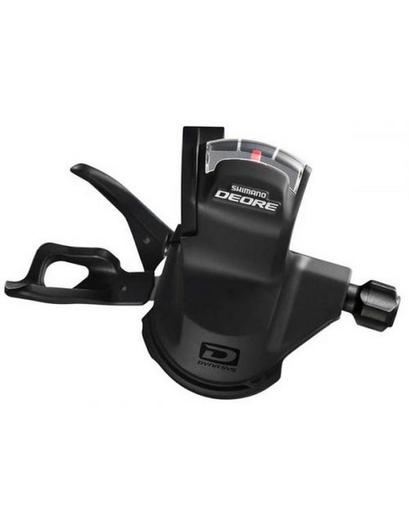 Манетка Shimano Deore SL-M610 ліва 2/3 швидкості чорний