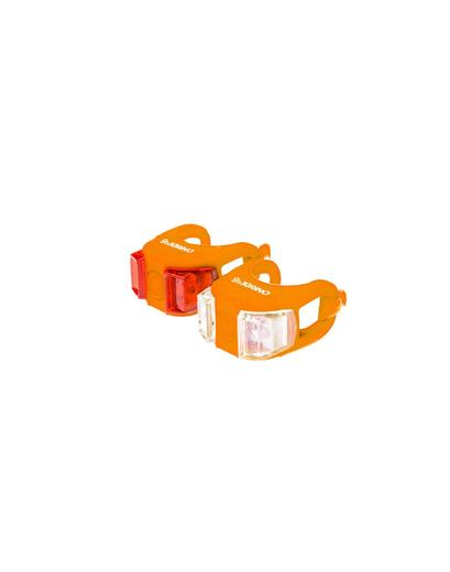 Мигалки ONRIDE Dual набір (передня+задня) помаранчевий