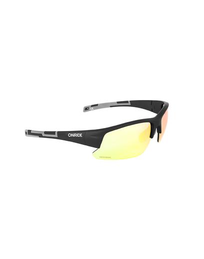 Окуляри ONRIDE Lead 20 матові чорні з лінзами Photochromic Revo Red (84-25%)