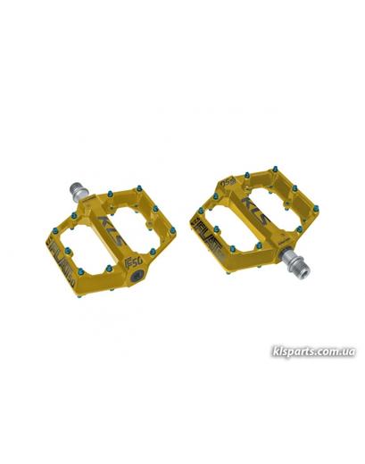 Педалі KLS FLAT 50 жовтий