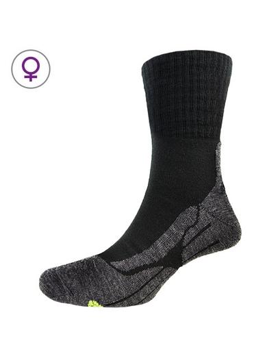 Шкарпетки жіночі P.A.C. Trekking Classic Wool чорний 35-37