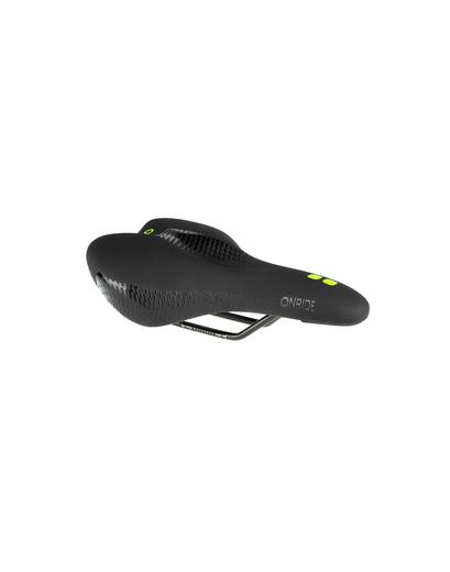 Сідло ONRIDE Finch, Comfort Density сталеві рамки чорний