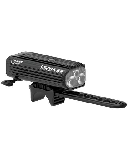 Світло переднє Lezyne MEGA DRIVE 1800i глянцевий чорний