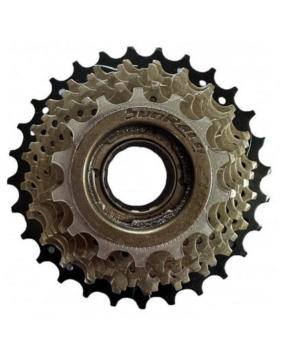Вільнобіг SUN RACE MFM2A 7DS0 2S6 14-28T 7 шв. BROWN/BLACK Lockring Desing