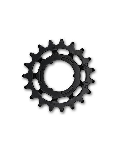 Зірка задня KMC Shimano Narrow 19T чорна 3/32