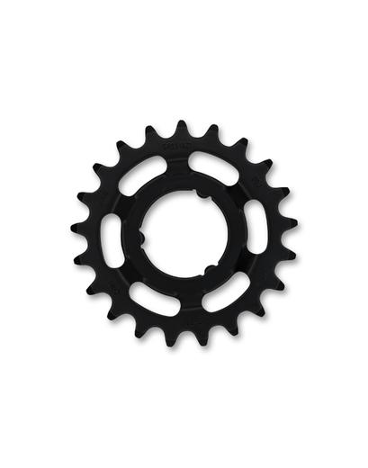 Зірка задня KMC Shimano Wide 21T чорна 1/8