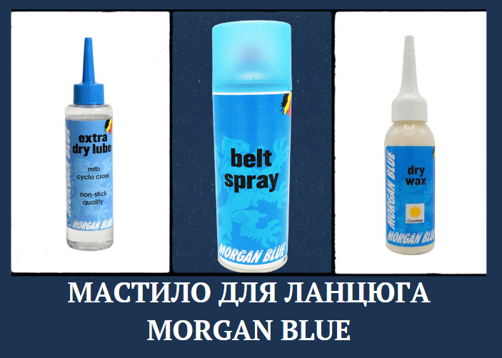 Мастило, смазка для ланцюга Morgan Blue купити 