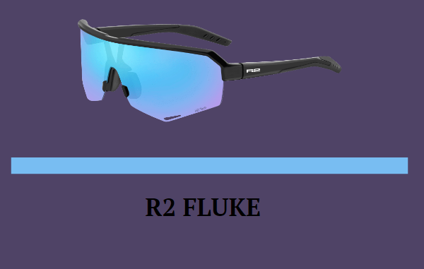 Окуляри R2 FLUKE оправа матова чорна лінзи pink з покрит. Blue Revo (CAT. 3) купити в Україні