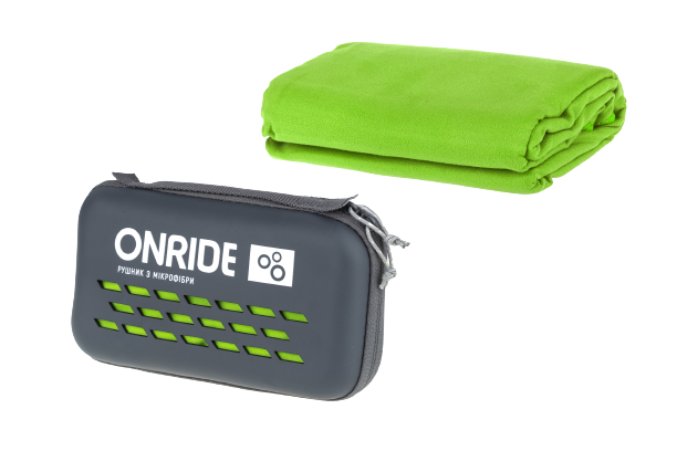 onride wipe мікрофібровий рущник зелений