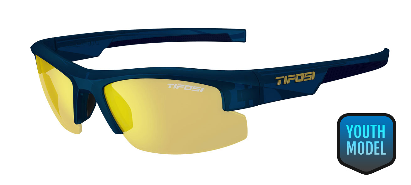 Купити велоокуляри Tifosi ShutOut, Gold/Navy з лінзами Gold