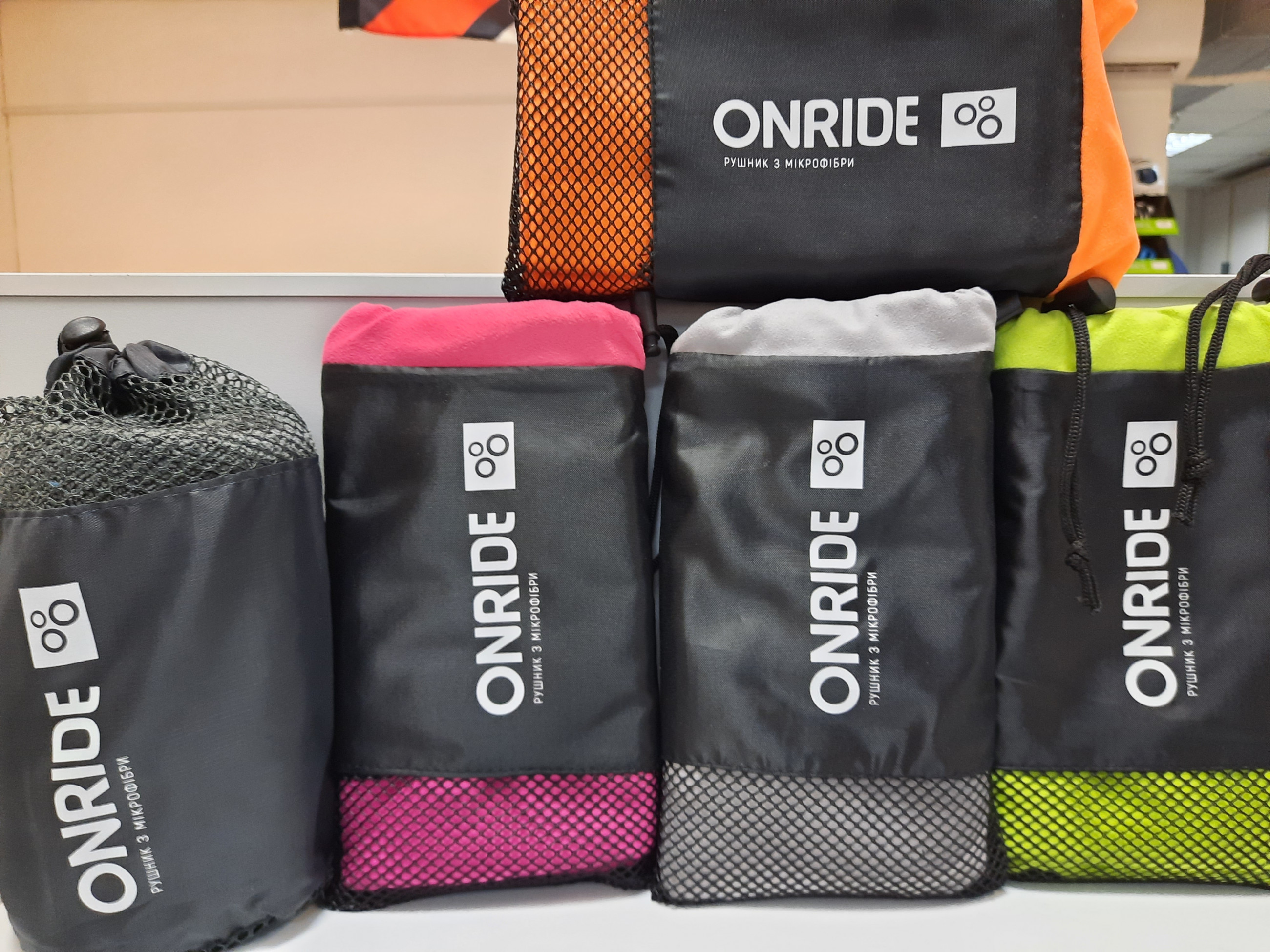 onride wipe спортивний рушник з мікрофібри