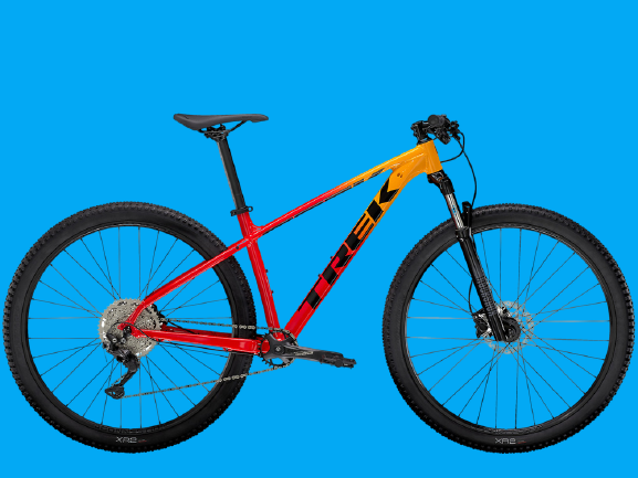 Trek marlin 7 2021 red-orange купити в веломагазині з доставкою